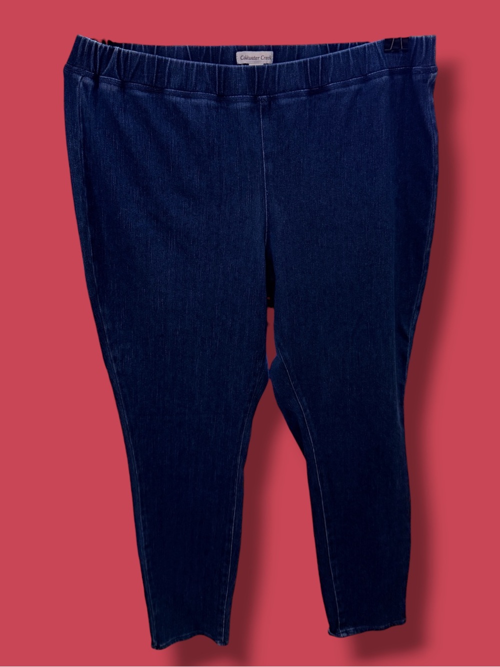 Coldwater Creek Dark Blue Pull-On Jeggings